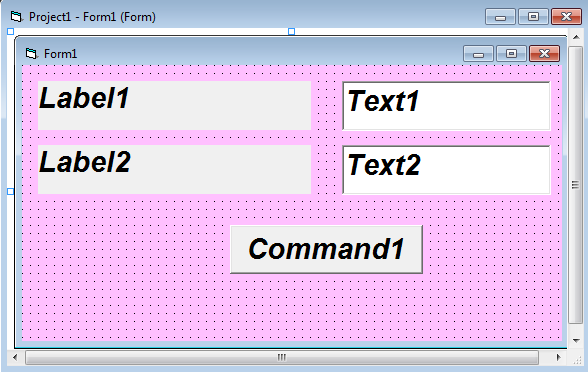 Project 21. VISUAL BASIC PROGRAMMING LANGUAGE (User Name & Password Part-1) Design Part