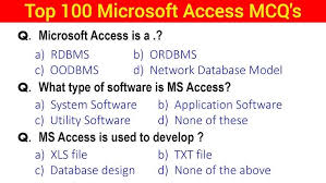 Microsoft Office Access MCQ