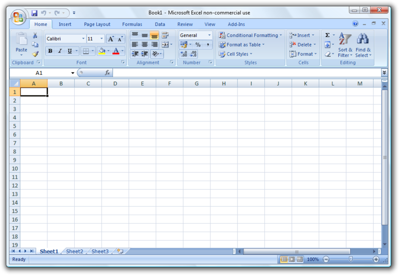 Microsoft Office Excel